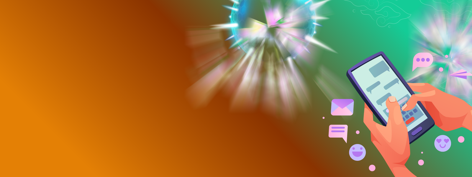 Merah dan Putih Ilustratif Estetik Dirgahayu Republik Indonesia Spanduk (12)