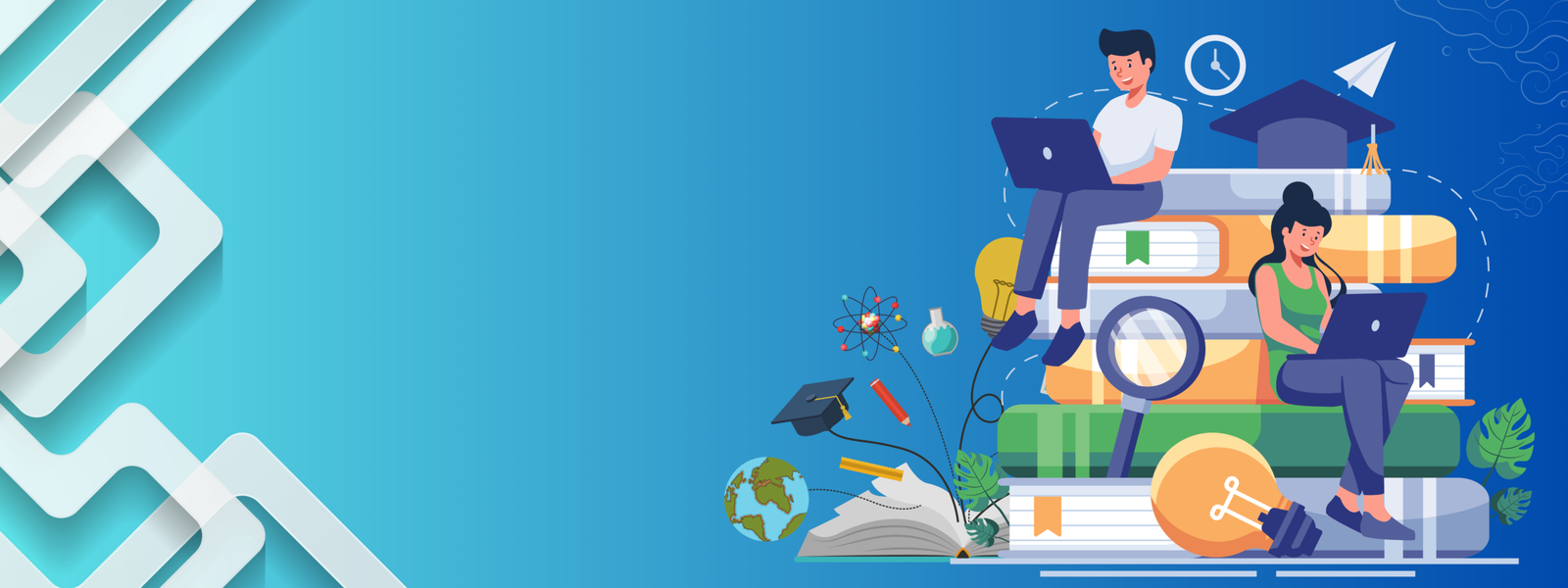 Merah dan Putih Ilustratif Estetik Dirgahayu Republik Indonesia Spanduk (46)