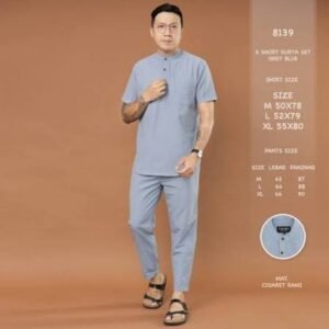 Jane Frey Clothing 8139 Kurta Satu Set - Short Kurta Set M-XL Kurta Pendek Best Seller